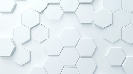 Naklejka premium Discover an abstract hexagon design featuring modern tech patterns that enriches any visual project.