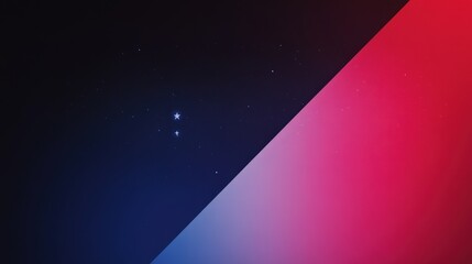 Bold Navy Blue and Red Background for Independence Day Presentation