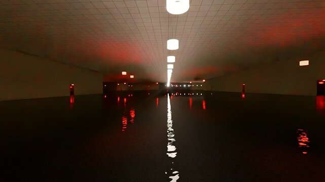 trapped in infinite backroom liminal space