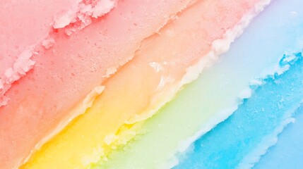 rainbow sorbet background