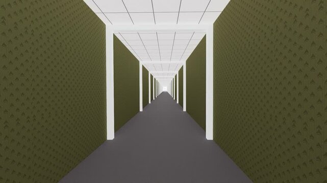 trapped in infinite backroom liminal space
