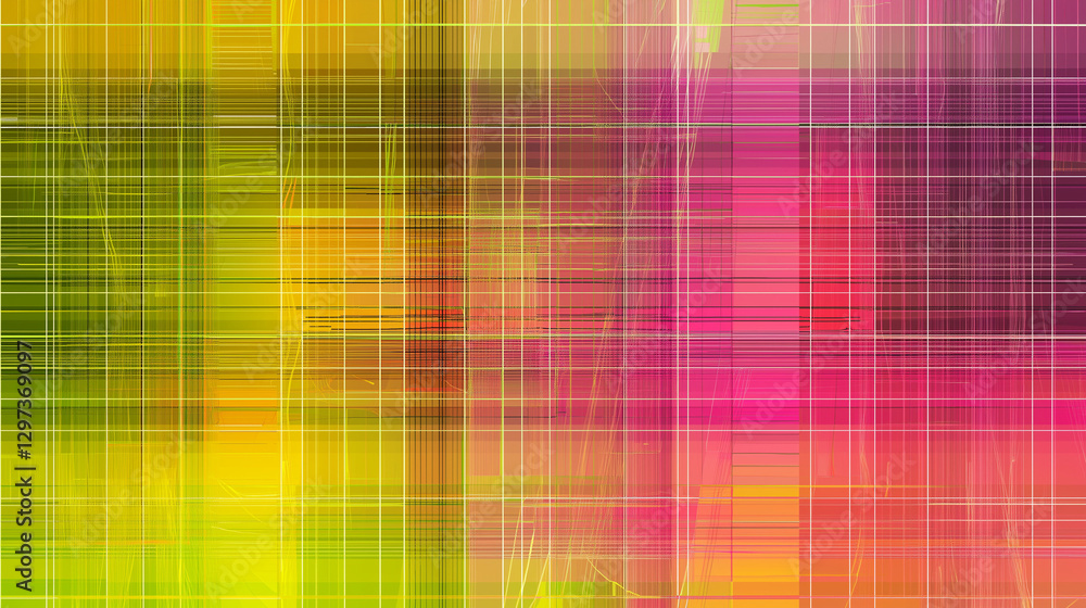 Aufkleber abstract colorful plaid pattern texture background design