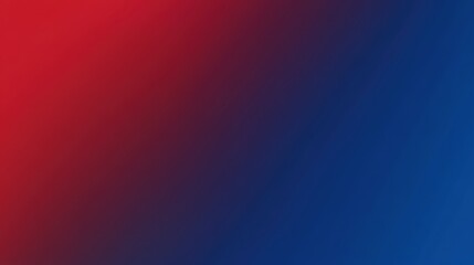 Large Bold Typography Slide with Red and Blue Gradient Background