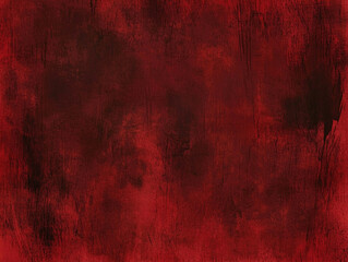 Dark red grunge texture background. Abstract art with brushstrokes.