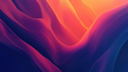 Obraz premium Abstract colorful fluid waves gracefully flowing through the composition of the image