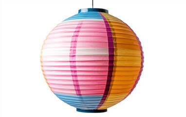 Obraz premium Traditional Paper Lantern with Bright Colors