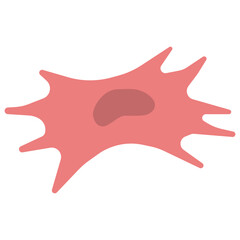 Mesenchymal stromal cell colored icon