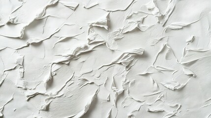 Obraz premium Textured white abstract art with rough surface and visible details