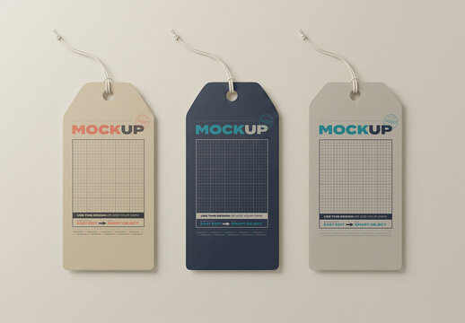 Clothing Tag Mockup
