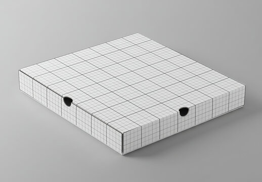 Simple Pizza Box Mockup