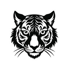 tiger head vector