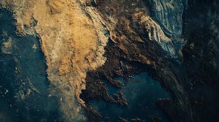 Naklejka premium Aerial View of Cultivated Farmlands from Drone Perspective - Agriculture Photography for Adobe Stock
