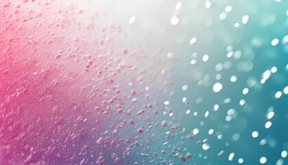 Fototapeta premium Vibrant water droplets dancing on colorful background abstract art studio close-up beauty