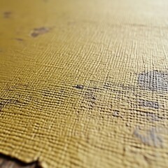 Aged Mustard Yellow Canvas Surface Texture