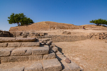 Obraz premium Ancient Ruins of Harappan Civilization at Dholavira, Gujarat