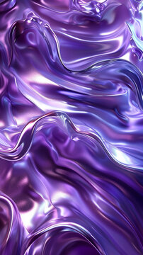 Soft Purple Waves Flowing Smoothly