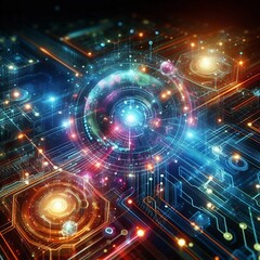 Obraz premium Advancing AI and IoT Integration: Revolutionizing Smart Technologies for Future Innovation