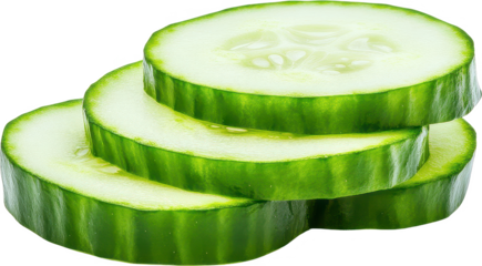 Fresh Cucumber Slices A Vibrant Stack of Green Goodness Discover the crisp, refreshing appeal of these perfectly cut cucumber rounds, ideal for healthy snacks, salads, and culinary garnishes Explore