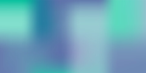 Abstract wavy liquid background. Gradient mesh. Variation set. Blue green saturated vivid color blend.