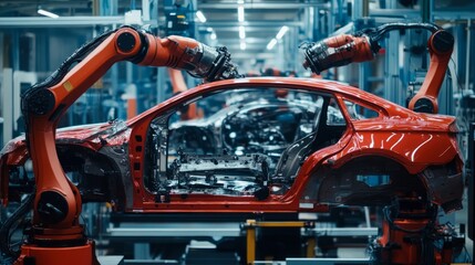 Automated Car Assembly Process

