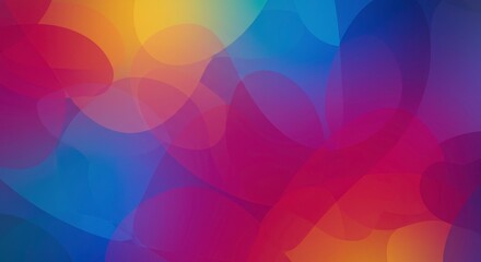 Abstract Color Overlay: An artistic display of vibrant, overlapping colors creates a visually stimulating and dynamic design, suitable for a variety of creative applications.