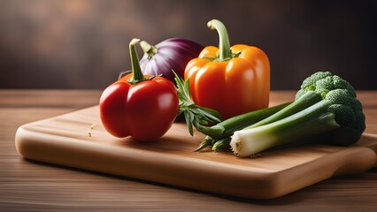 Sliced vegetables falling into a steaming pot, preparing a nutritious dish