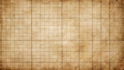 Aged Gridded Paper Texture A Vintage Background Ideal for Projects Requiring a Rustic and Timeworn Aesthetic