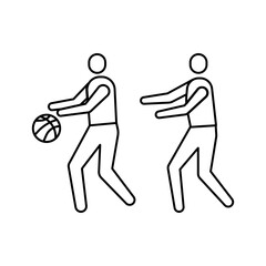 basketball player icon