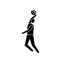 basketball player icon