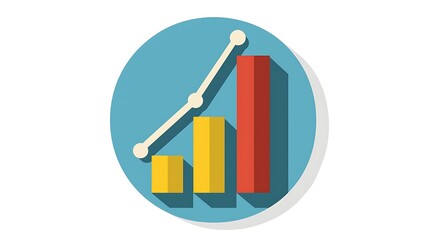 Upward Trend Business Growth Chart
