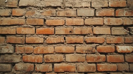 Obraz premium Rustic Brick Wall Texture: Awe-Inspiring Background Image