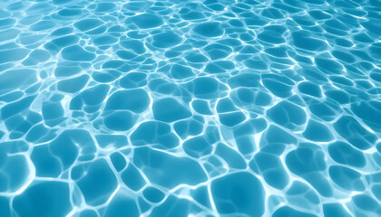 Obraz premium Sunlit Aqua Reflections