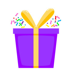 Special Gift Box with Confetti