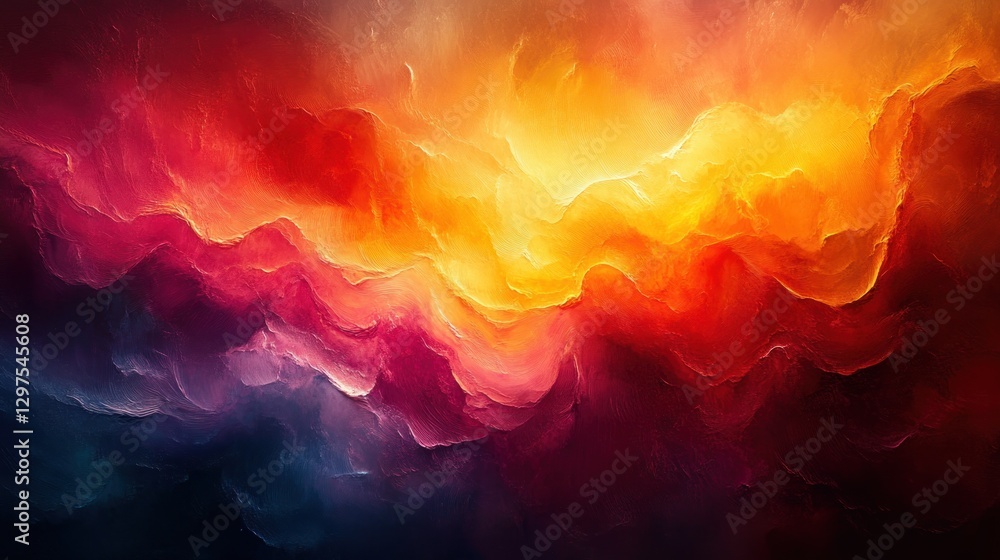 Poster vibrant abstract grunge background with dynamic light patterns and colorful textures for modern digi