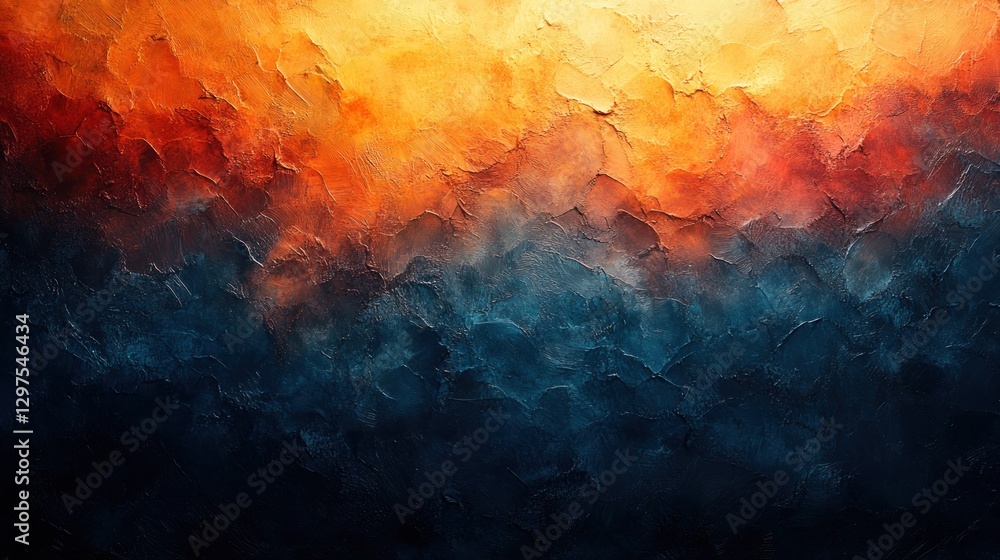 Aufkleber abstract colorful background with grunge texture soft light diffusion and lens flares
