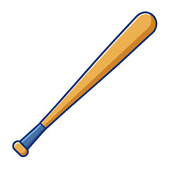 Baseball bat vector illustration
