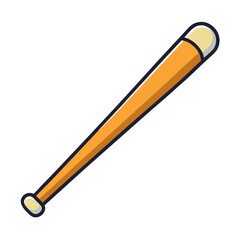Baseball bat vector illustration
