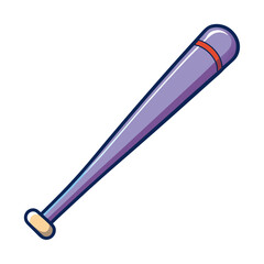 Baseball bat vector illustration
