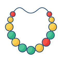 Colorful Molecular Structure Illustration, A molecular structure with interconnected atoms in various colors, symbolizing chemical bonding and molecular composition.

