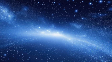 Fototapete blue space background © fanjianhua