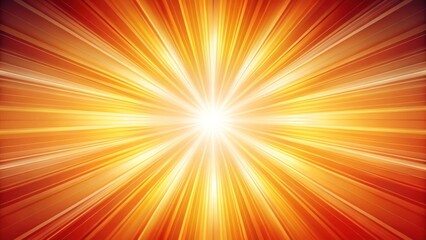 Obraz premium Radiant Burst of Light An Abstract Design Featuring Dynamic, Converging Lines and Warm Hues
