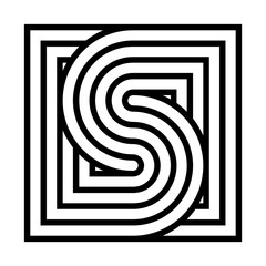 S Letter Vector Logo Design Template