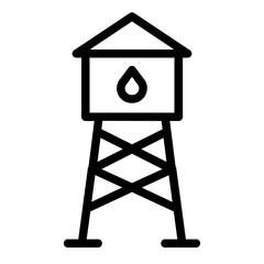 Water tower Icon