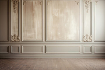 Fototapeta premium classic photo studio background for digital photo composites, elegant, muted tones, clean colors, wedding, family ,professional, high definition, timeless, versatile, minimalistic