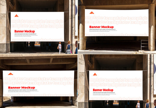 Banner Advertising Mockup
