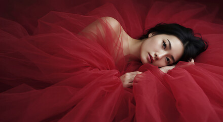 ビューティイメージ　女性　ファッション　ファンタジー