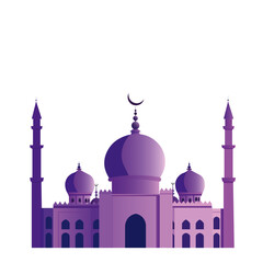 Purple Gradient Grand Mosque