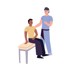 Fototapeta premium Doctor Patient Checkup