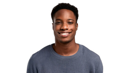 Fototapeta premium Portrait of a smiling African kid