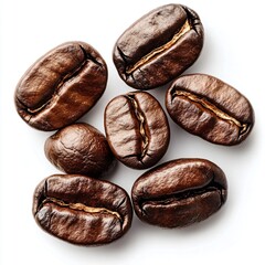 Coffee Beans isolated on white background